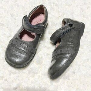 START-RITE: Tiffany Formal Gray Heart Mary Janes